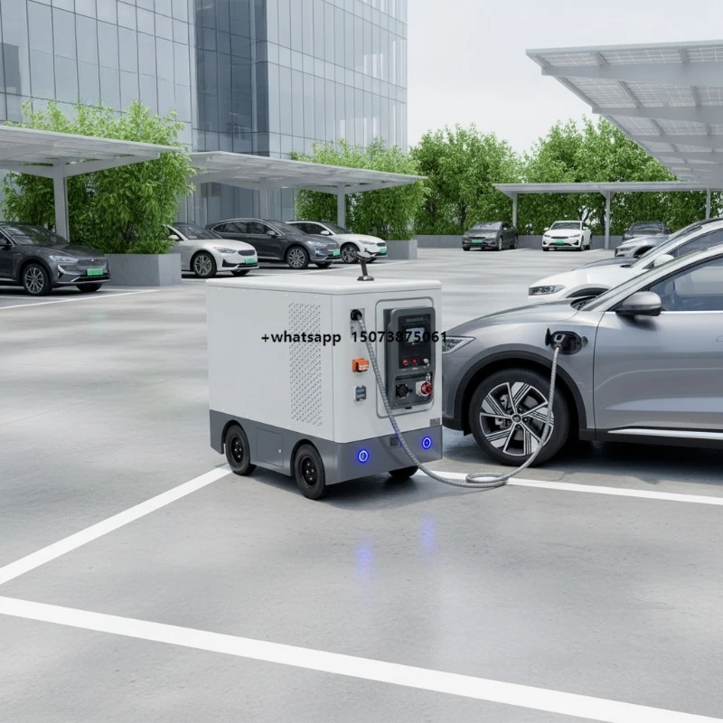 Mobile Charging Station for Electric Cars Mobile Ev Charging Station Automobile Charging Pile