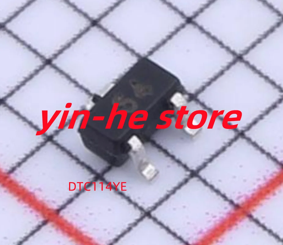 100pcs  DTC114YE Collect Baby (1 popularity). Patch Tripod DTC114YE SOT-523 64 Digital Transistor