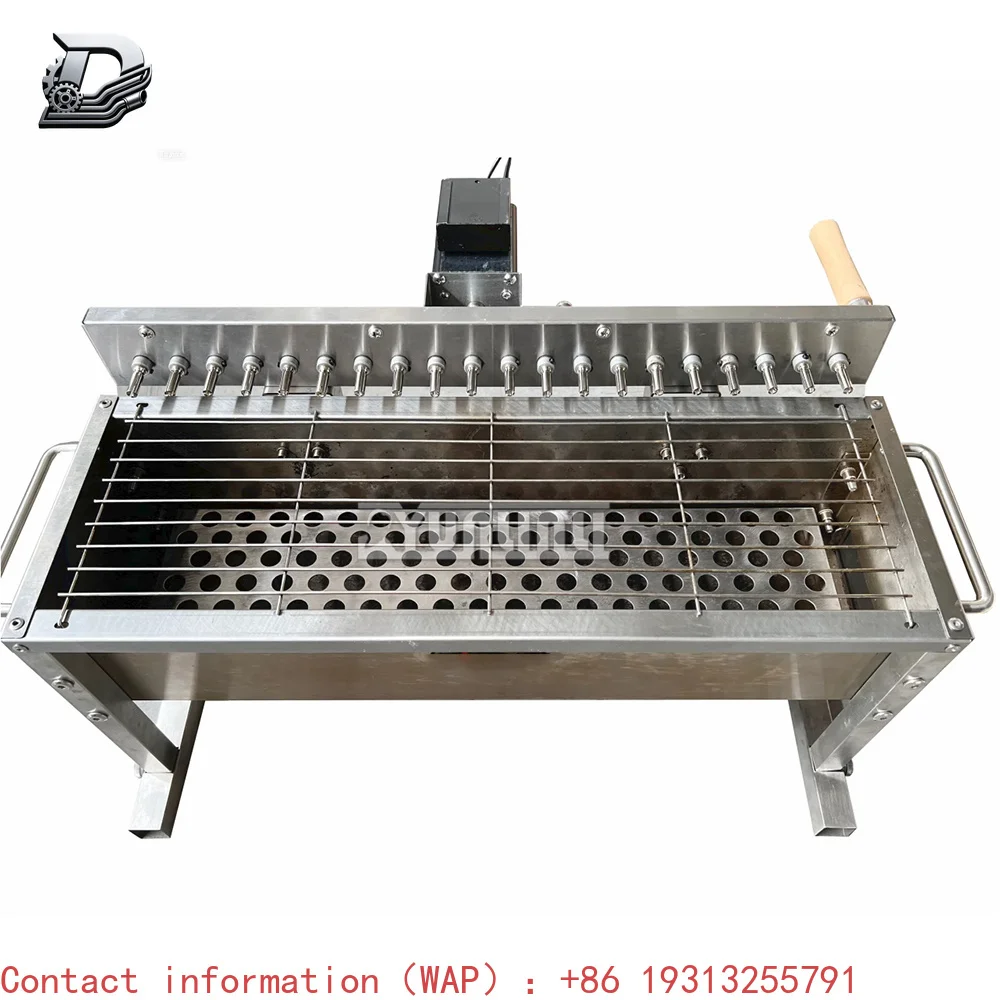 

【Best-selling】Automatic Flip Barbecue Stove Camping Rotating BBQ Machine Outdoor Churrasqueira Barbekü Mangal