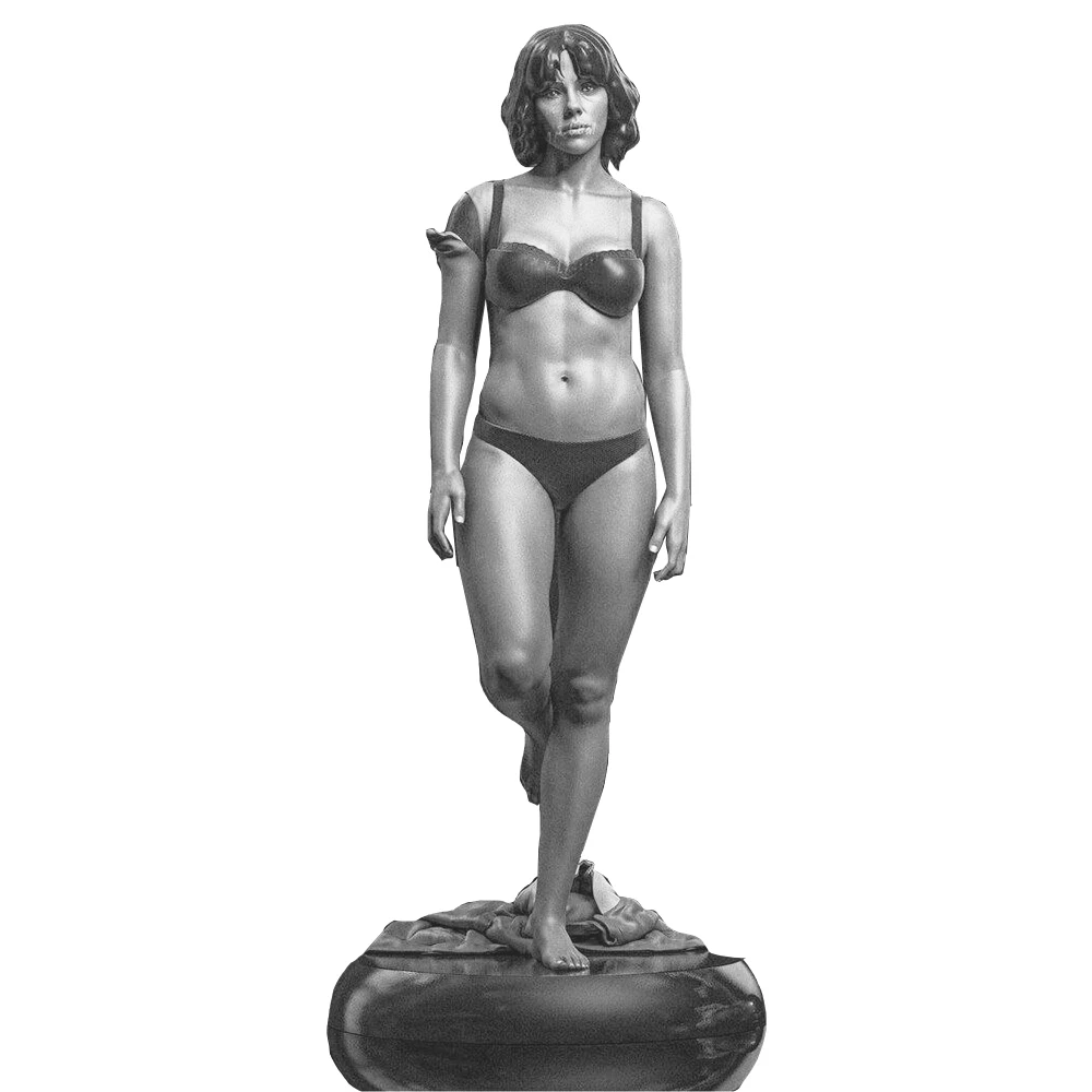 1/18 Bikini Beauty Miniaturen Beeldjes |   3D-harskit voor hoge detailhandel |   Ongeverfd verzamelobject op strandthema A975
