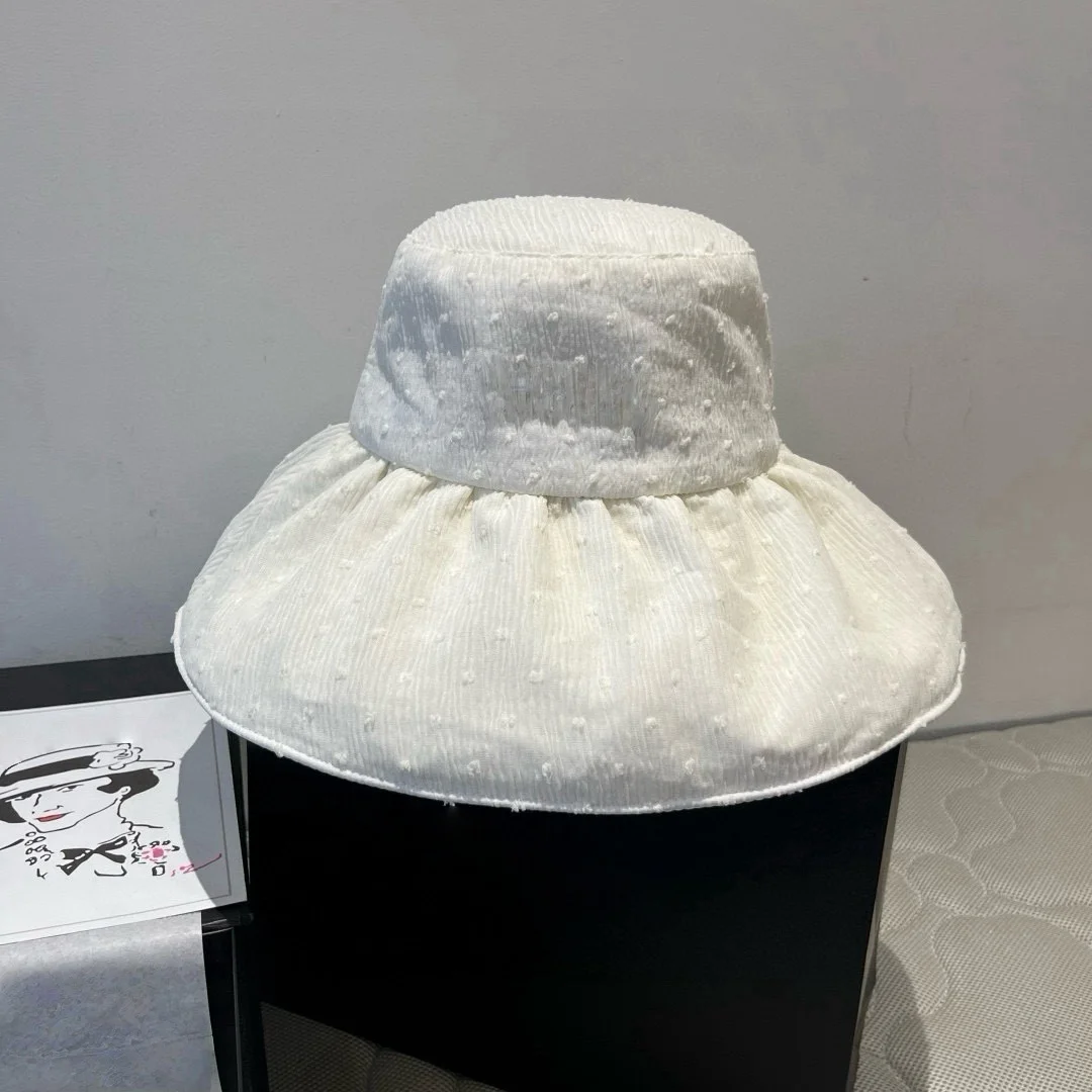 

Wide - Brim Bucket Hat High End Quality Unique Summer Accessory Couples Special Festival Gift Stylish Similar Hats Luxury Hat