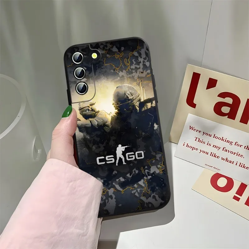 Counter Strike Csgo Coque de téléphone pour Samsung, A05, A34, A23, A24, A54, A14, A33, A13, A21, A71, A31, A22, A53, A52, A73, A32, A50, A20, A40