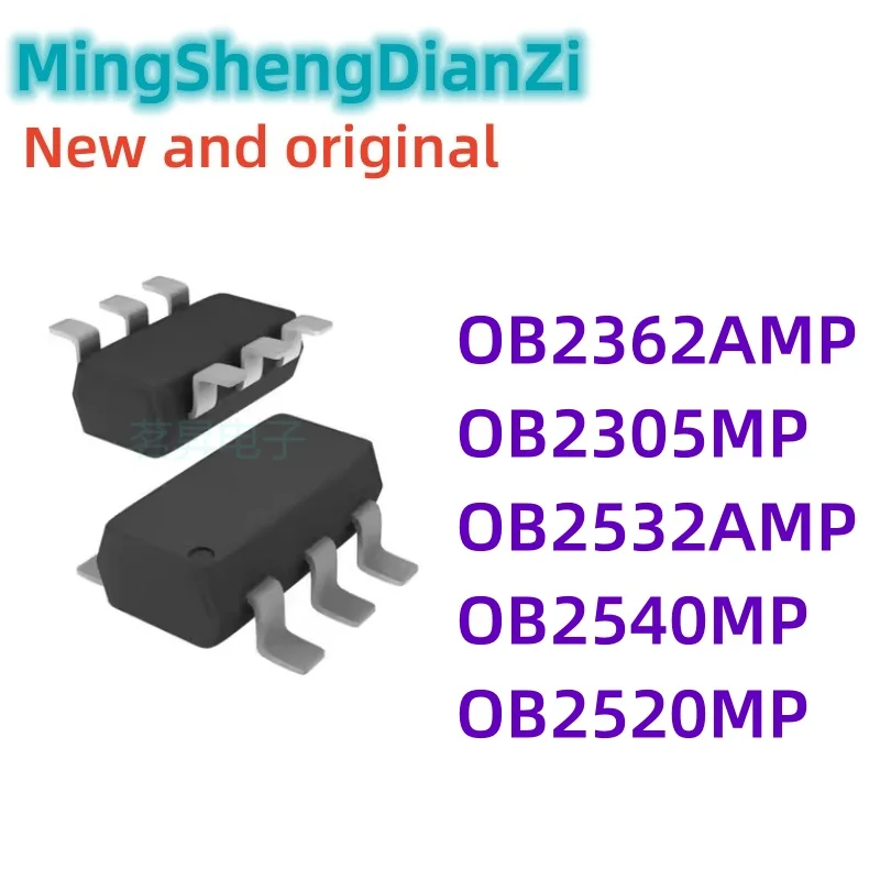 10PCS Qualität 100% OB2362AMP OB2362MP OB2362 OB2305MP OB2305 OB2532AMP OB2532 OB2532MP OB2540MP OB2520MP SOT23-6 IC