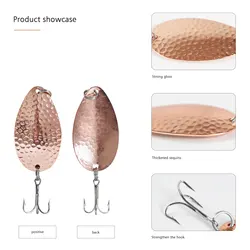 Cucharas giratorias FREE FISHER para lucio – metal con anzuelos