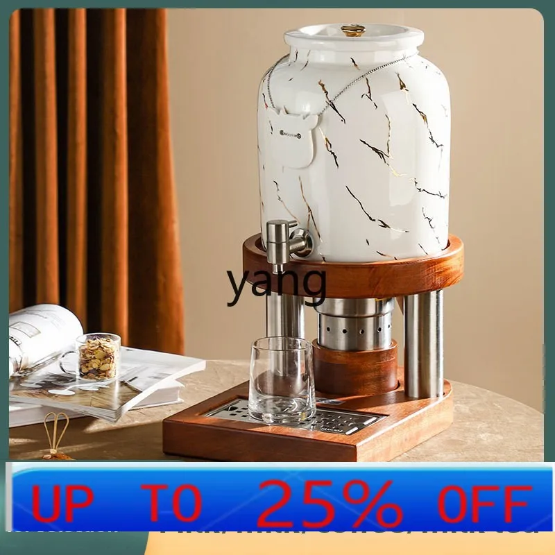 

lmm buffet ceramic milk tripod electric heating hotel juice soy milk adjustable temperature tripod