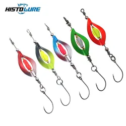 1Pcs  Spinner Bait Metal Spoon 3.5g Fishing Lures Spinnerbait Perch Trout Spinning Spoon Hard Bait Rotating