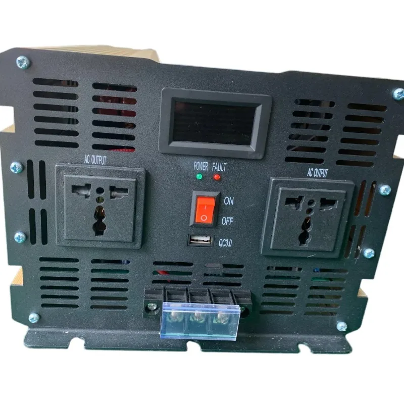 Inwerter solarny 3000W/3kW 12V/24V/48V DC na 110V/120V/220V/230V AC, czysta fala sinusoidalna