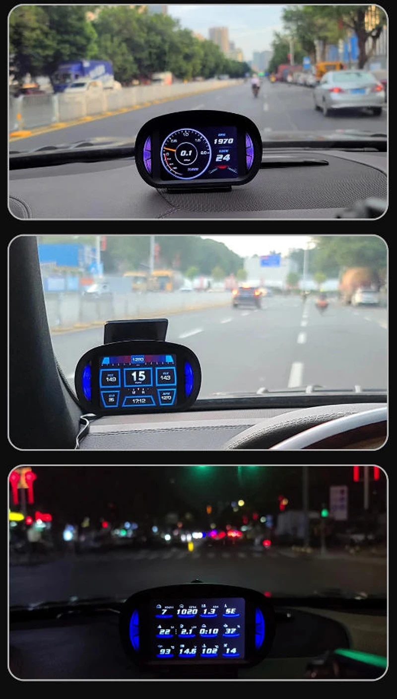 Para Great Wall Alpha Ultra Steed Arctic Trucks Kingkong Pore C20R M2 coche OBD2 GPS USB HUD Head Up Display proyector de parabrisas