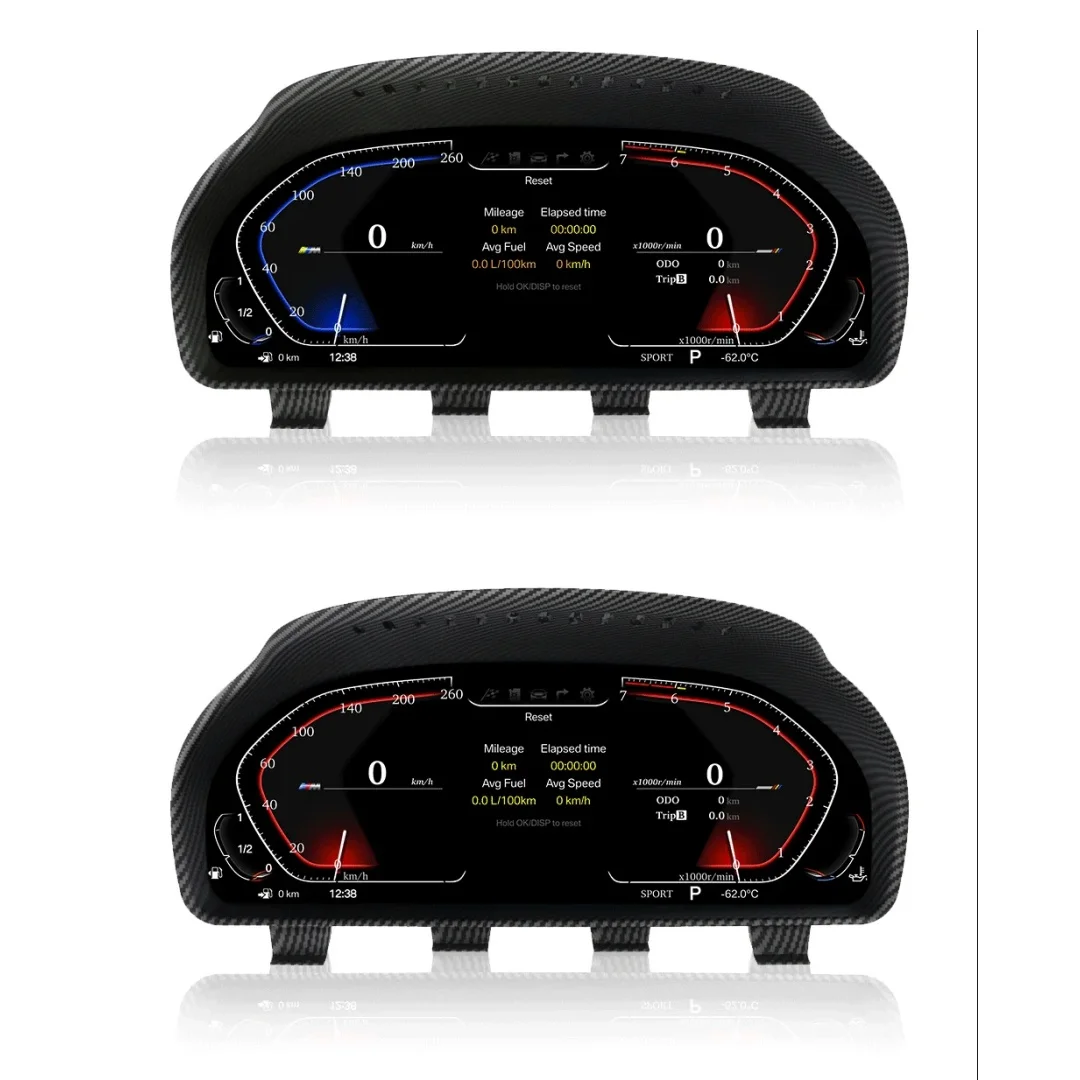 

LCD Screen For BMW E65 E66 2001-2008 F01 F02 2009-2016 Car Digital Cluster Virtual Cockpit Dashboard Speed Multimedia Meter Dash