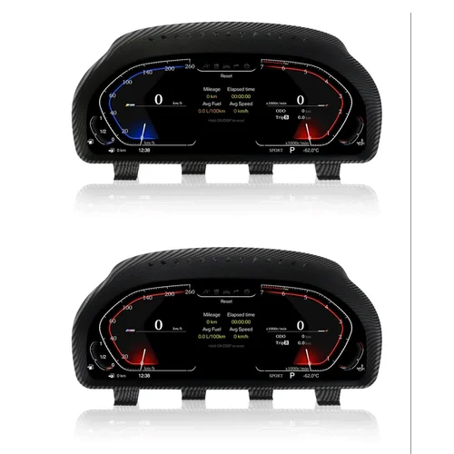 LCD Bildschirm Für BMW E65 E66 2001-2008 F01 F02 2009-2016 Auto Digital Cluster Virtuelle Cockpit Dashboard geschwindigkeit Multimedia Meter Dash