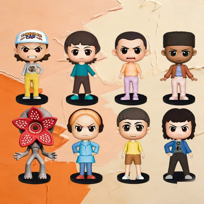 8 Styles Stranger Figure Eleven Dustin Barb Steve Demogorgon Action Figures Toys THINGS Action Figures Dolls Toys Gift for Kids