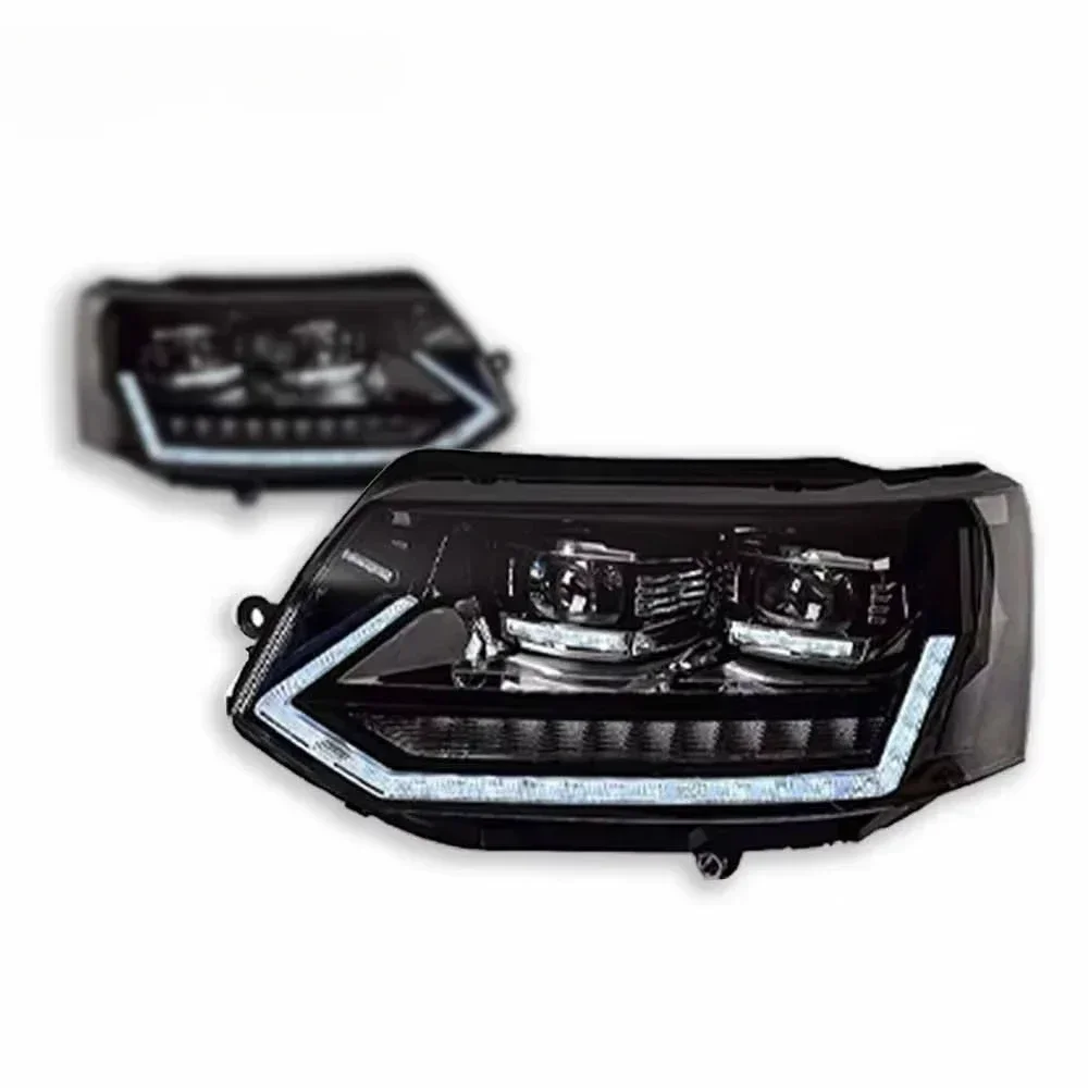 

Auto Accessories Car LED Lights Head Lamps Assembly for VW Caravelle T5 2011-2015 Headlights Dynamic Start-up DRL