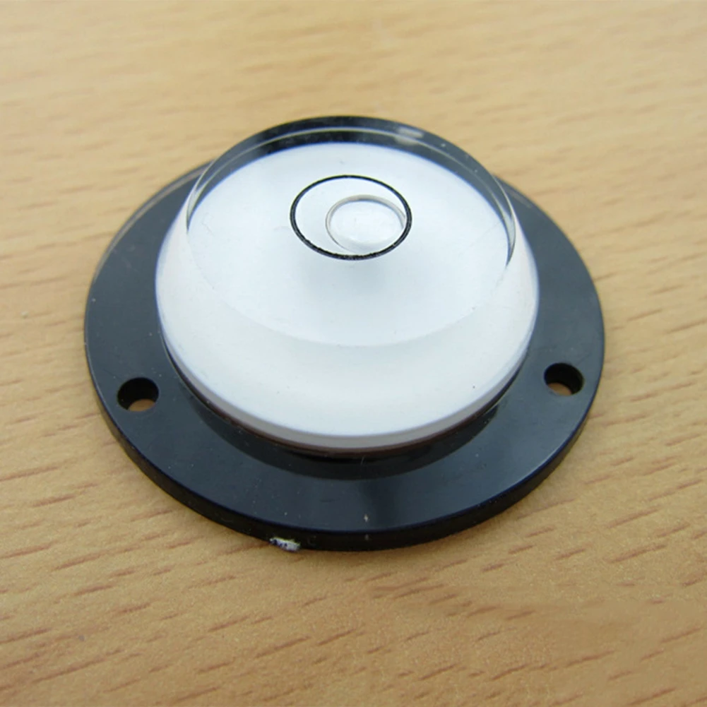 4pcs 43x12mm Round Horizontal Bubble Level Bull Eye Level Measurement Instrument For Camera Refrigerator Picture Hanging