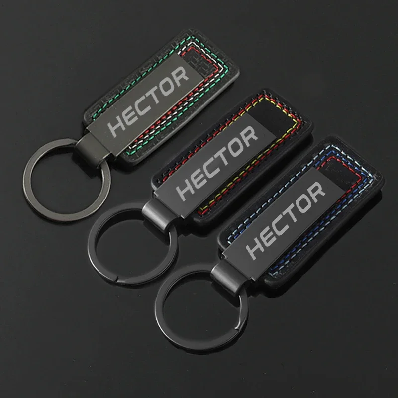 Alloy Keychain Holder Key Ring Gift Auto KeyRing Pendant Keys for MG HECTOR Logo 2024 2023 2000 Buckle Car Styling Decoration