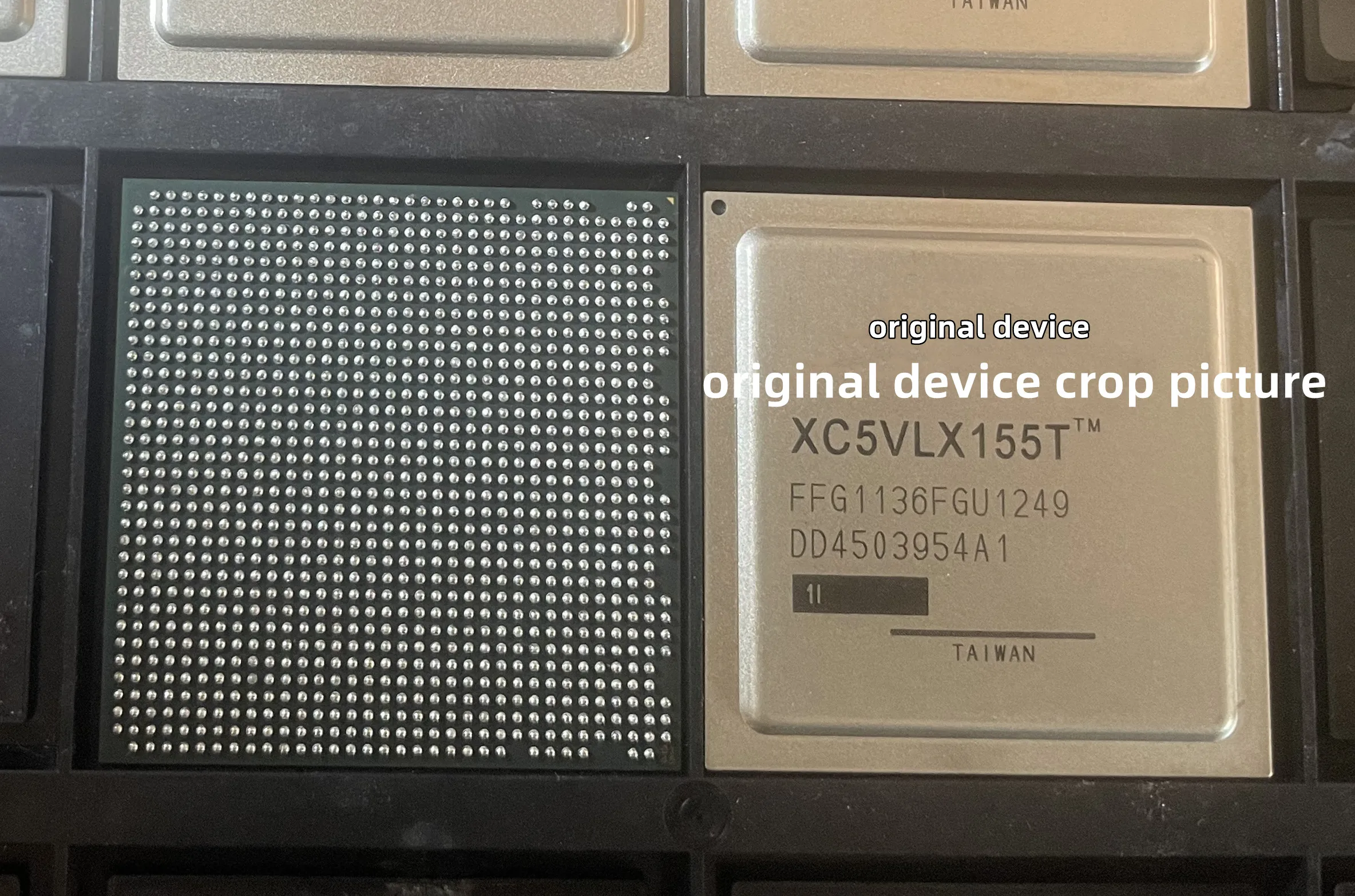 

3pcs XC5VLX155T-1FFG1136 XC5VLX155TFFG1136FGU-1I XC5VLX155T Original good quality but the date of production are different