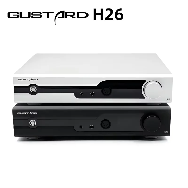 

Gustard H26 Fully Balanced Discrete Class A Amplifier Two Gains Headphone Amplifier with Remote Control
