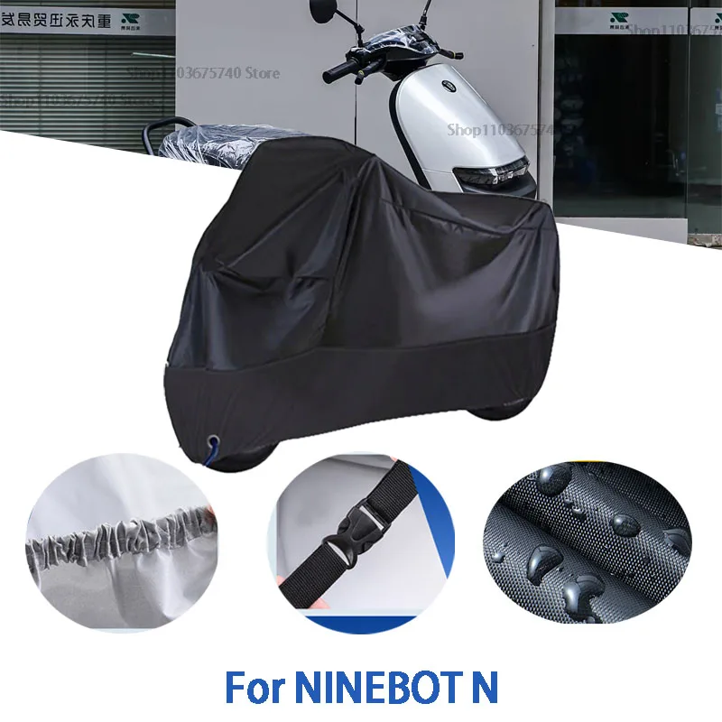 

Motorcycle Full Covers For NINEBOT N Car Outdoors Sun Protection Dust No Ear Thickened Oxford Clothcover Accessories