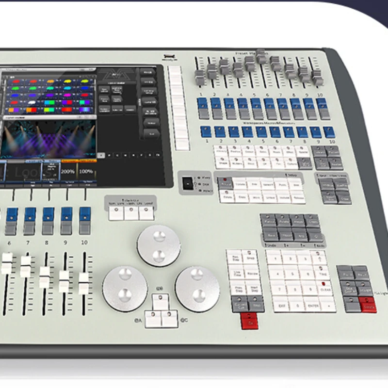 Single-screen and Double-screen Stage Lighting Control Shi Ying II dmx512 Controller