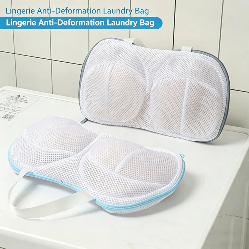 Thickened anti deformation household laundry bag, machine washable underwear washing machine, spherical laundry bag