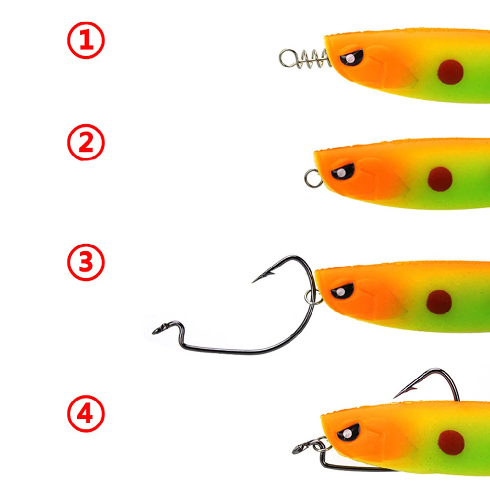 

Lure Baits Crank Hook Spring Lock Pin Fishing Pin Fishing Screw Pin