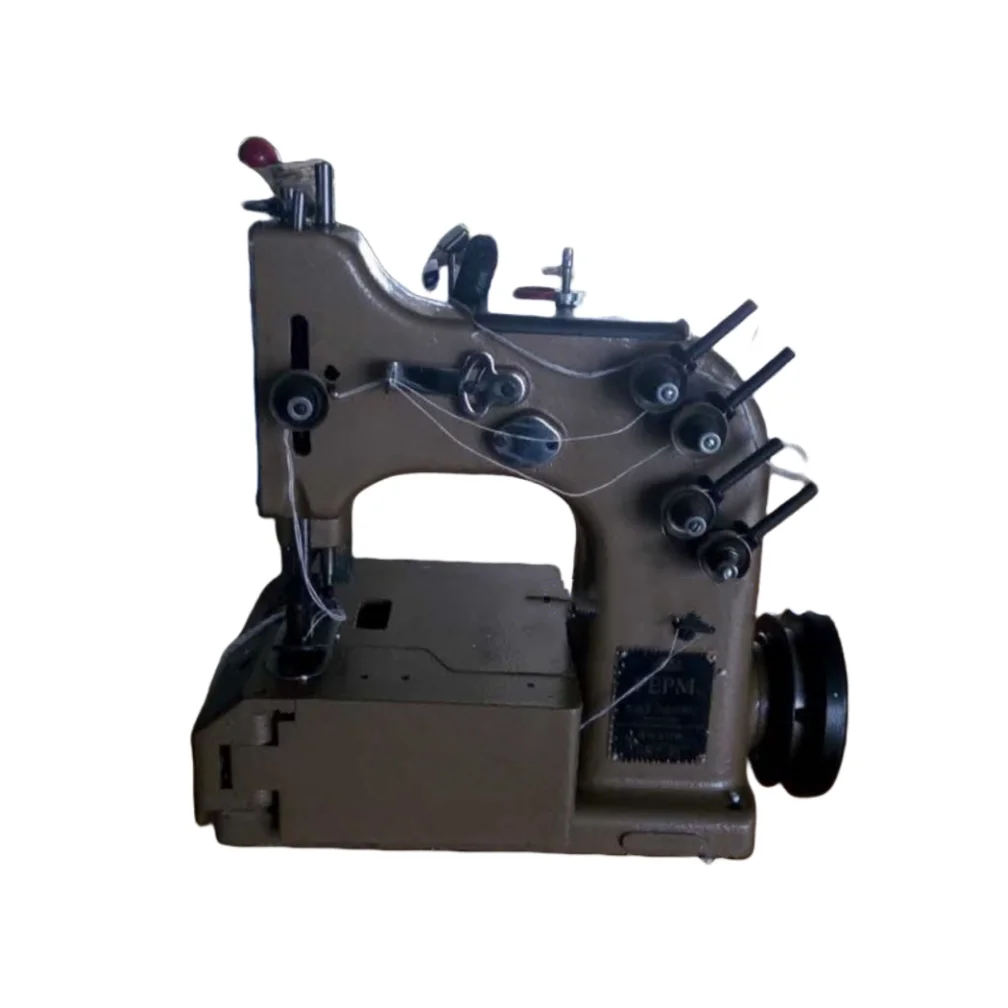 Double needle Four thread Big Bag sewing machine l Container bag making machine