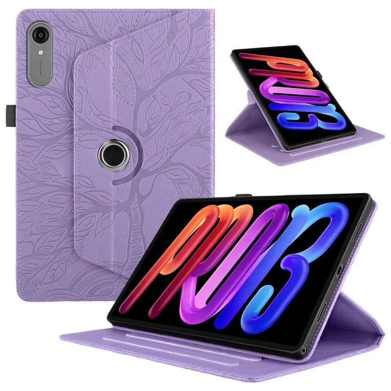 

360 Degree Rotating For Lenovo Xiaoxin Pad Pro 13 2026 Case Embossed Tree Folio For Lenovo Idea Tab Pro Gen 2 13'' Cover TB376FC