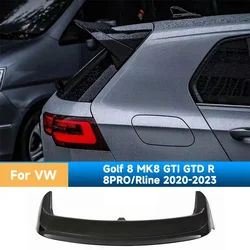 CS Style Roof Spoiler Wing Kit Tuning Car Rear Trunk Boot Spoiler Wing for VW Golf 8 MK8 GTI GTD R 8PRO/Rline 2020-2023 Rear Lip