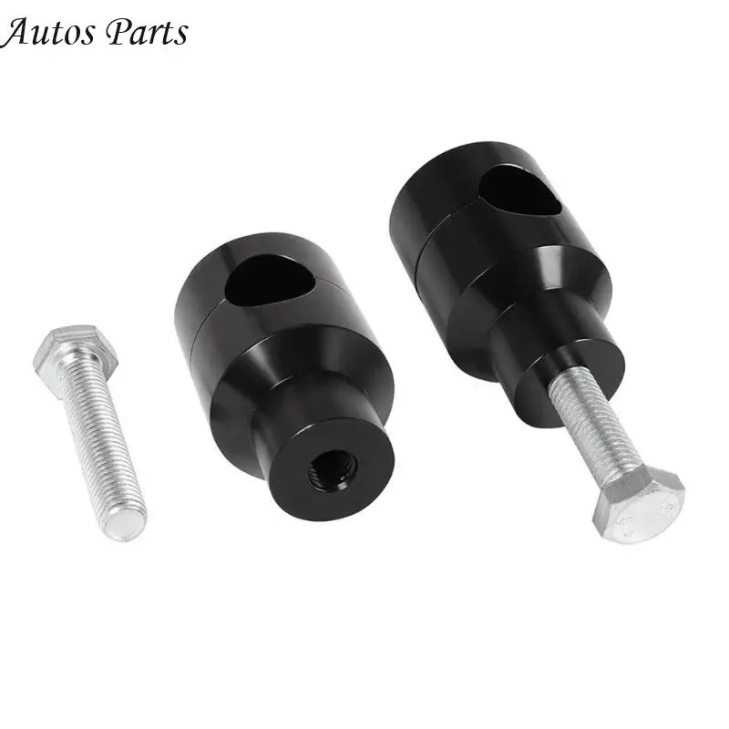 57BA Dirt Pit Bike Motorcycle Handlebar Adapter Mount, Adjustable Risers for 22mm/25mm Handlebars Enhancing Riding Postures