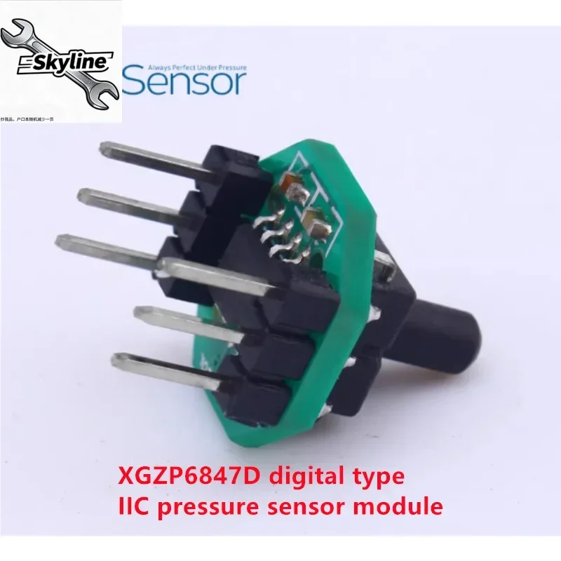 XGZP6847D Digital IIC Pressure Sensor Module I2C Output -100~100kPa Positive and Negative Pressure