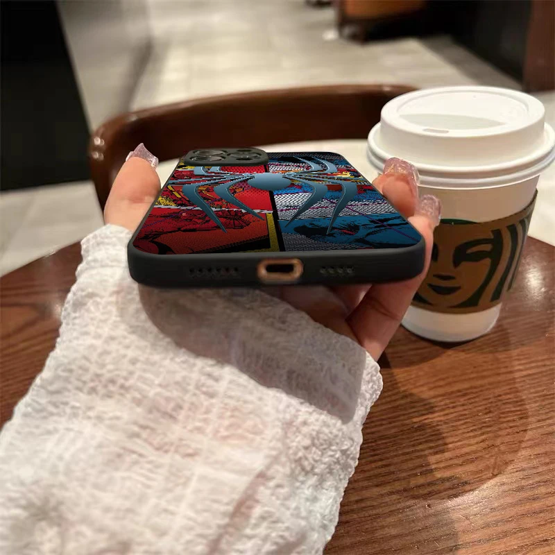 جراب هاتف سبايدر مان من مارفل آرسز لهواتف أوبو ، A97 ، A94 ، A93 ، A92 ، A91 ، A74 ، A55 ، A54 ، 5G ، A16 ، A16S