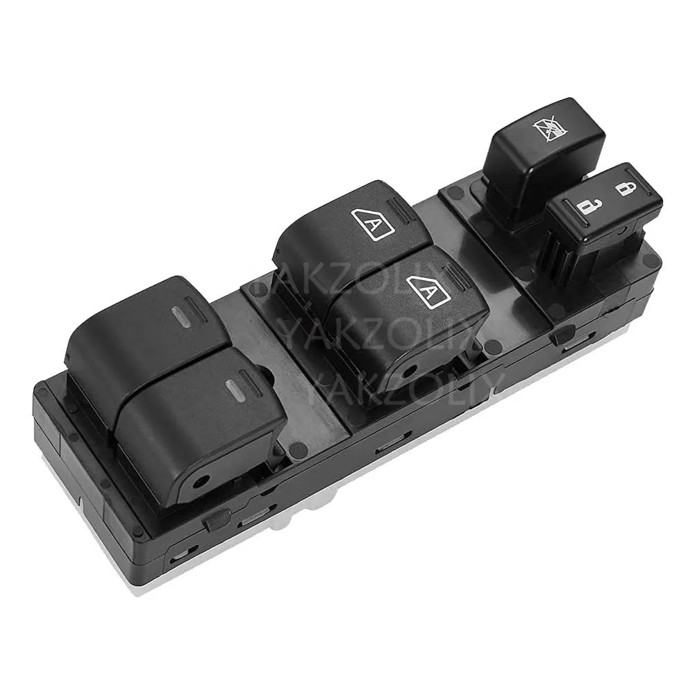 For Nissan Altima 2007-2012 Infiniti EX35 EX37 2008-2014 Master Driver Side Window Door Power Switch Button 25401-ZN50B view 2