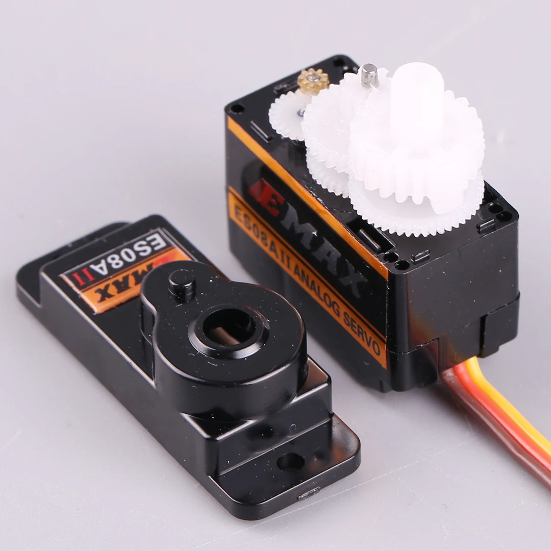 EMAX ES08A II 9g Micro Servo Plastic Gear Analog Mini 1.8kg/Sec for RC Fixed Wing 3D Airplane DIY Replacement Part