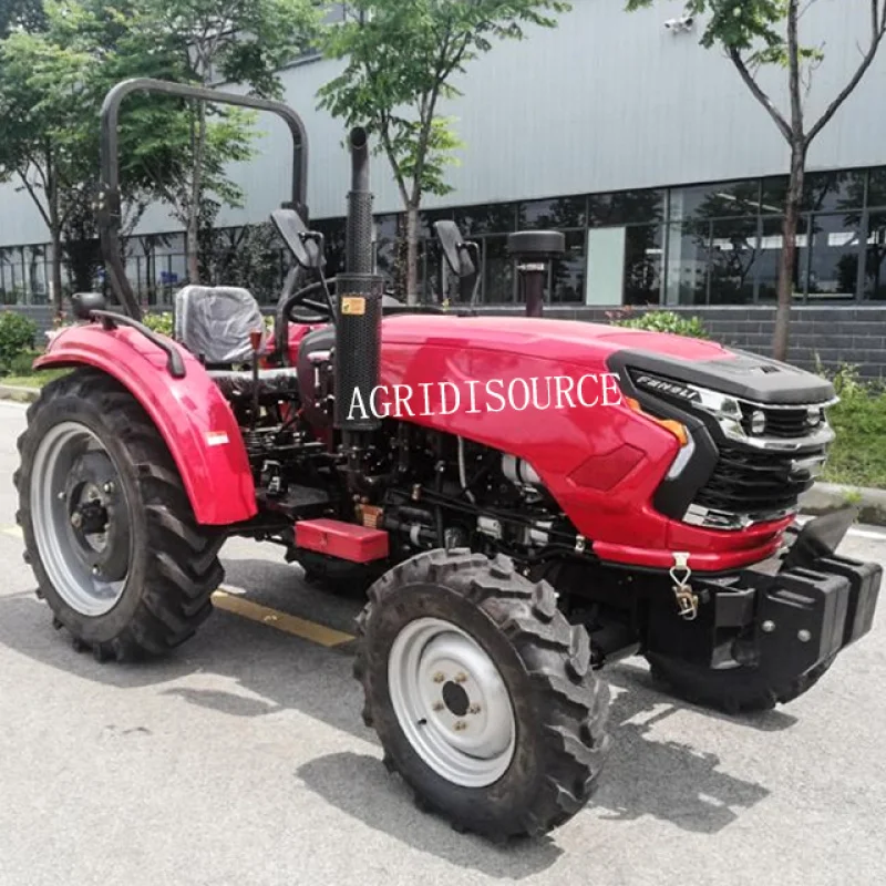 Granja-Mini tracteur pour l'agriculture, charrue à disque, chargeur frontal, mini tracteur pour l'agriculture, 4x4, Chine