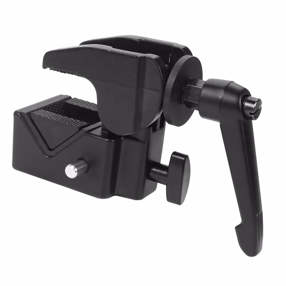 Multifunktions DSLR Kamera Befestigung Halterung Clip Foto Studio Aluminium Legierung CNC Abendessen Klemme für Canon für Nikon Stativ Zubehör – Detail 5