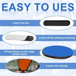 Peak Paddles Racket Head Adhäsive, gewichtete Gegengewicht, Pickleball -Blei -Band, Tenniszubehör, 10 PCs, 20pcs 6 Hauptverkaufsgewichtsschläger - №2