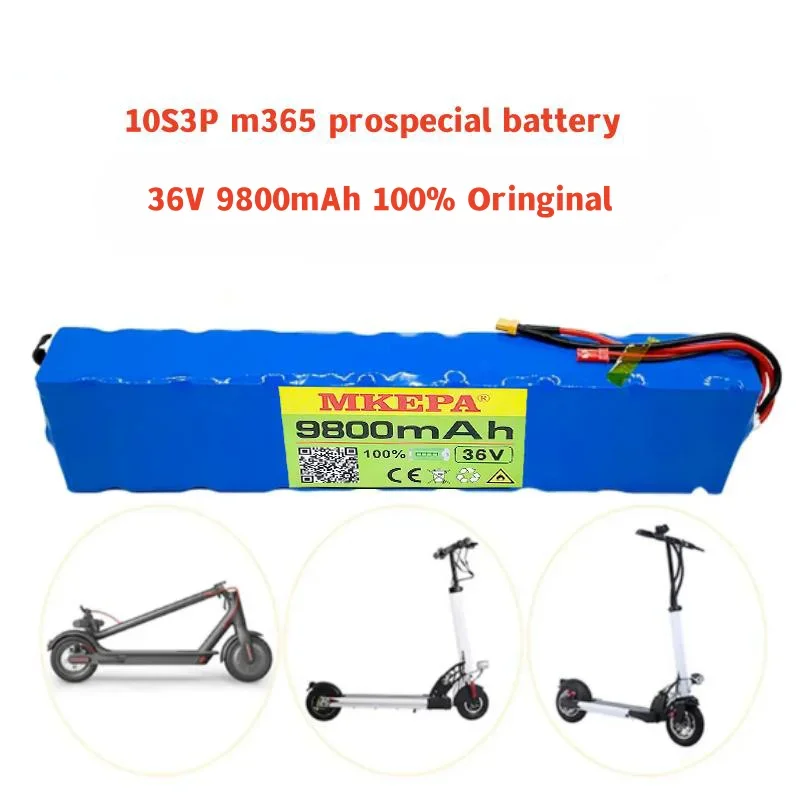 

10S3P 36V 9800mAh 36v Electric Scooter Battery Pack 18650 Lithium M365 Electric Scooter 36v Battery Scooter