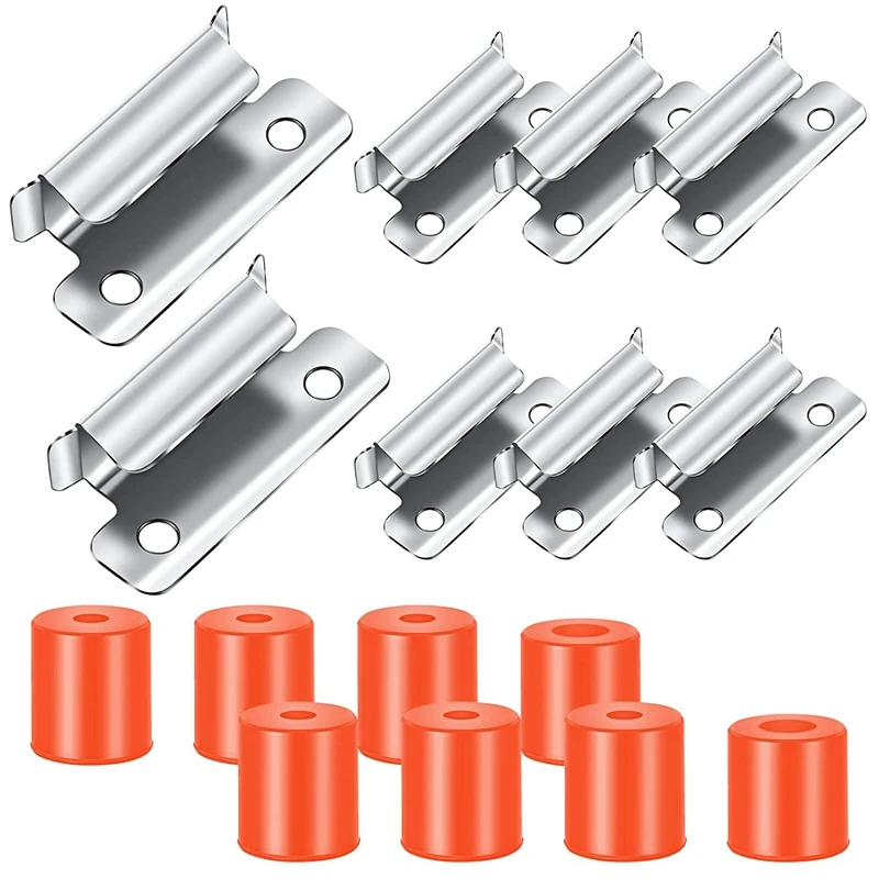 16 Pieces 3D Printer Bed Clips Clamp Hot Bed Glass Platform Fix Clamps And Silicone Leveling Solid Bed Mounts Set