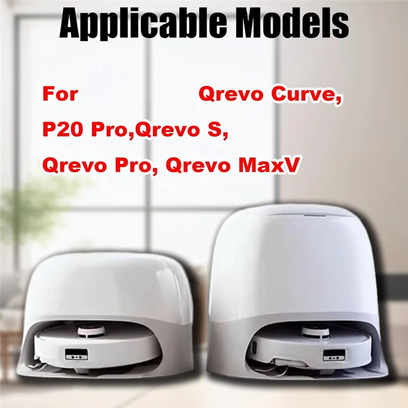 A24P 8 قطع فلاتر HEPA لـ Roborock Qrevo Curv، P10 Pro، P20 Pro، Qrevo S، Qrevo Pro، Qrevo Maxv ملحقات المكنسة الكهربائية الروبوتية