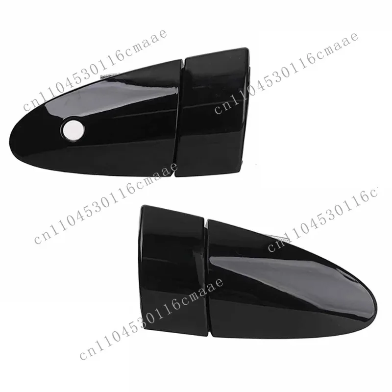 Brand New 2-piece/set of Exterior Door Handles in Black for Honda 2011-2015 CRZ CR-Z Left and Right Exterior Door Handles