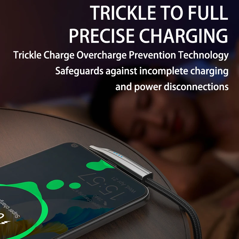 NNBILI PD 240W Szybki Kabel USB-C do iPhone 15 16, Kabel USB-A 100W do Huawei, Xiaomi, Samsung, Kabel do Transmisji Danych — zdjęcie produktu 6