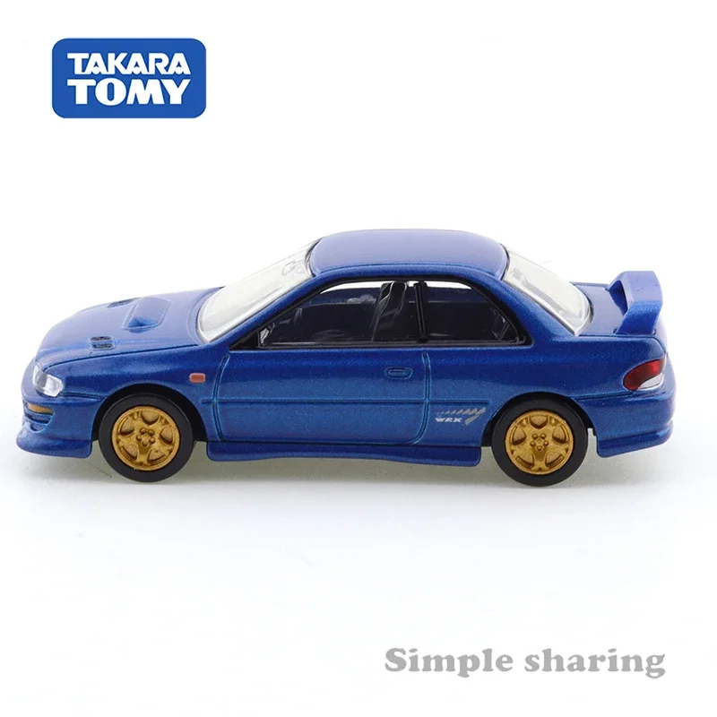 Takara Tomy Tomica 프리미엄 No.30 스바루 임프레자 WRX TypeR STi 버전 다이캐스트 모델 자동차 장난감, 합금 자동차 모델 소년 장난감 장식품