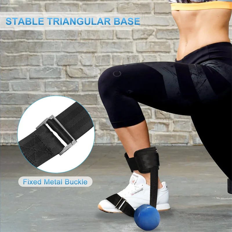 1 Pc Einstellbare Gewicht Hantel Ankle Straps für Kabel Maschinen Komfort Gepolsterte Gym Workout Ankle Straps für Butts Bein Kickbacks