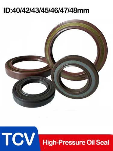 ID 40/42/43/45/46/47/48-65 mm, sello de aceite de alta presión TCP, alta temperatura, resistencia a alta presión, TBV/TCN/CFW, bomba de aceite hidráulico