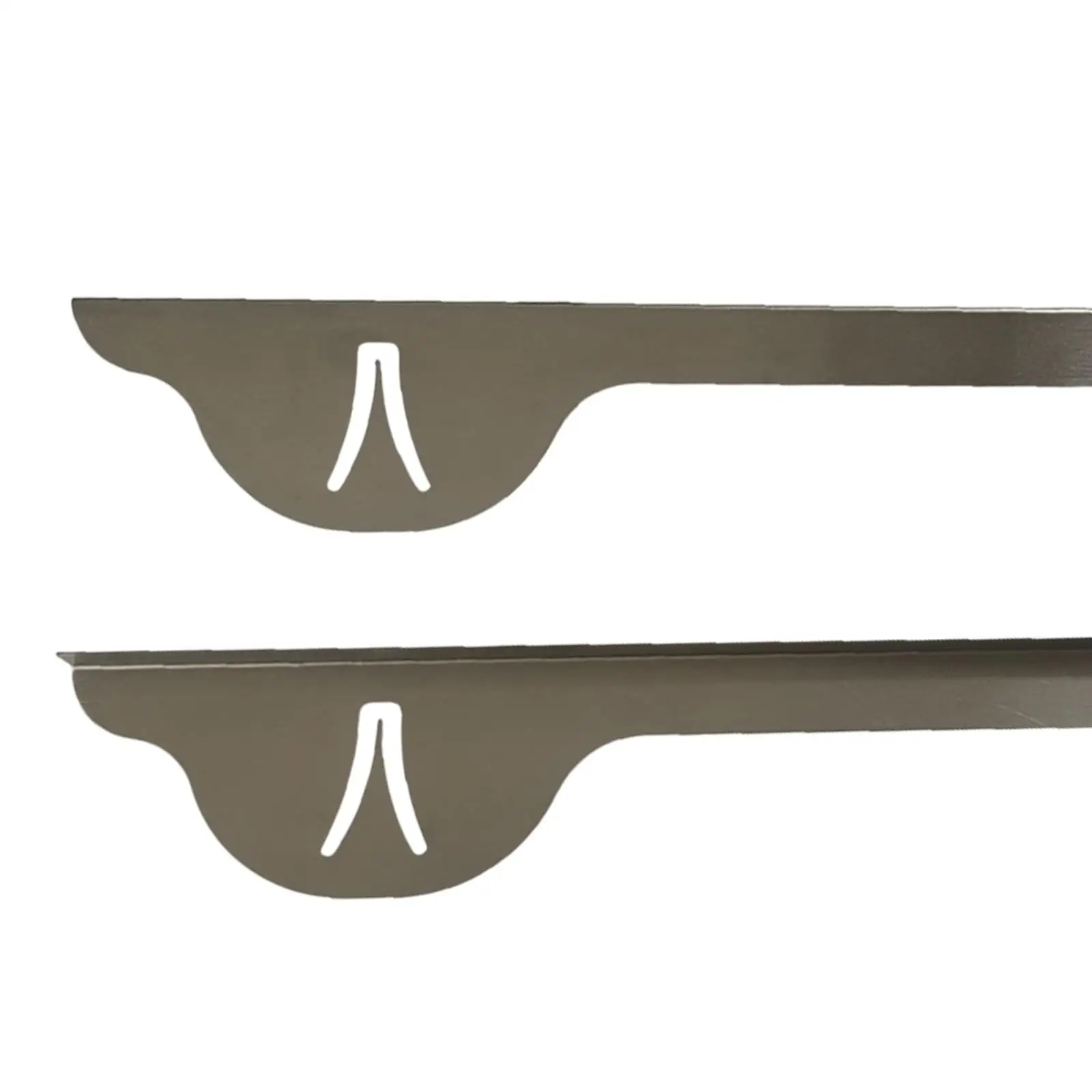 2 Pieces Stainless Steel Stove Counter Gap Covers,between Stove and Counter Guards Easy Clean Filler for Countertop