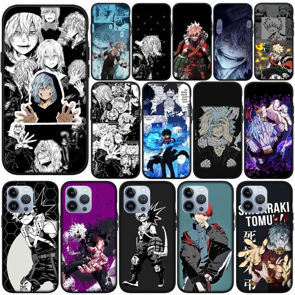 CC-40 Tomura Shigaraki BNHA My Hero Academia Cover Phone Case for Apple iPhone 15 14 Plus 13 12 Mini Pro Max XR + 13Pro 14+ 15+