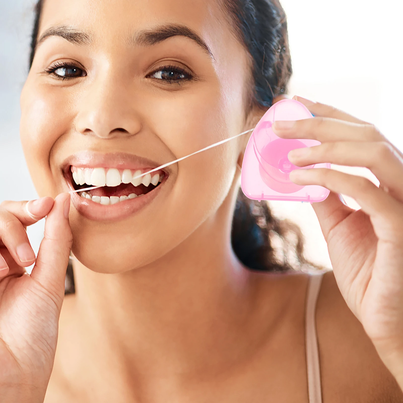 

3pcs 50M Dental Floss Picks Micro Wax Thin Polyester Interdental Cleaner For Plaque Removal Portable Teeth Flosser Oral Care