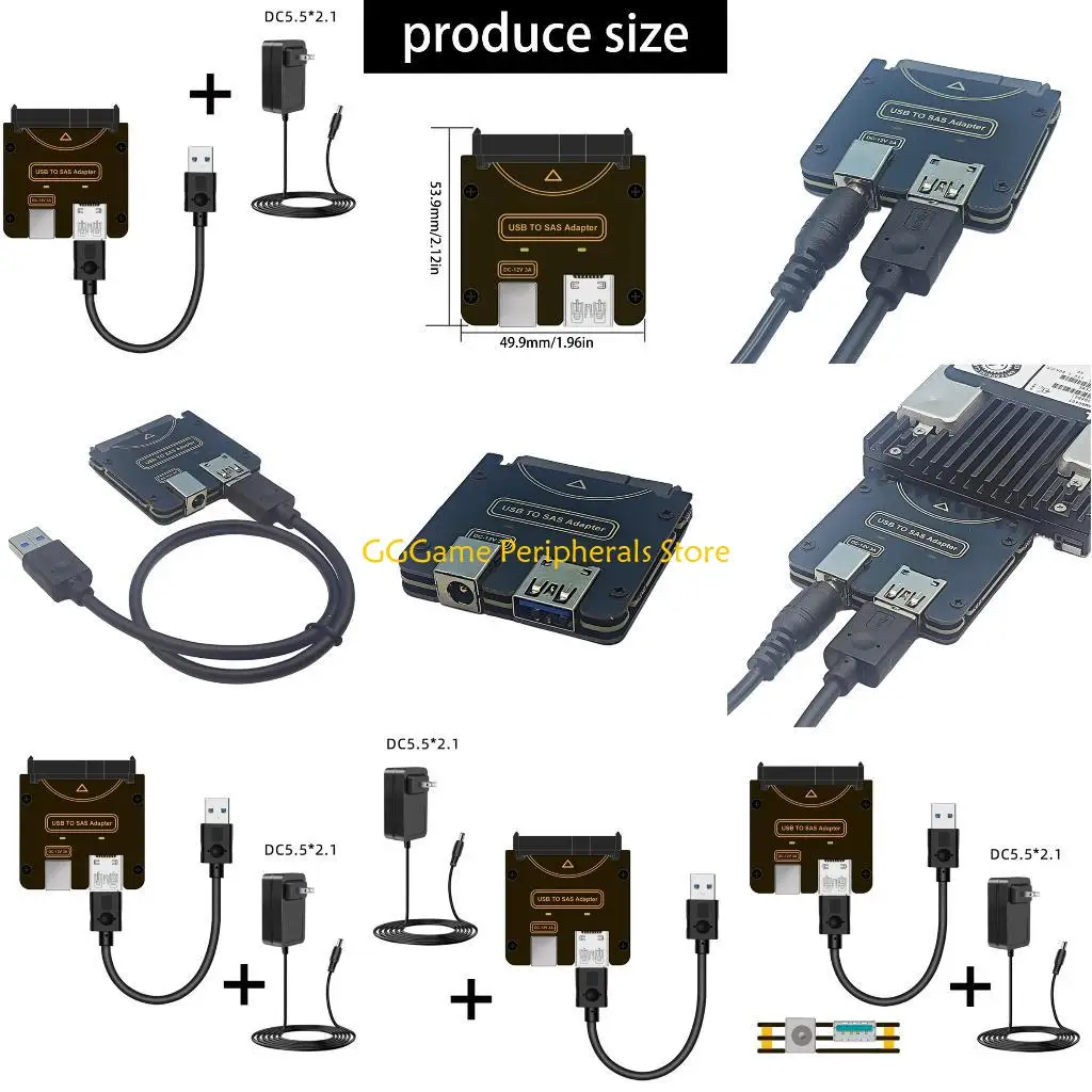 

U55B External Storage Link 29Pin USB version Connection With 12V DIRECT CURRENT Power Cord