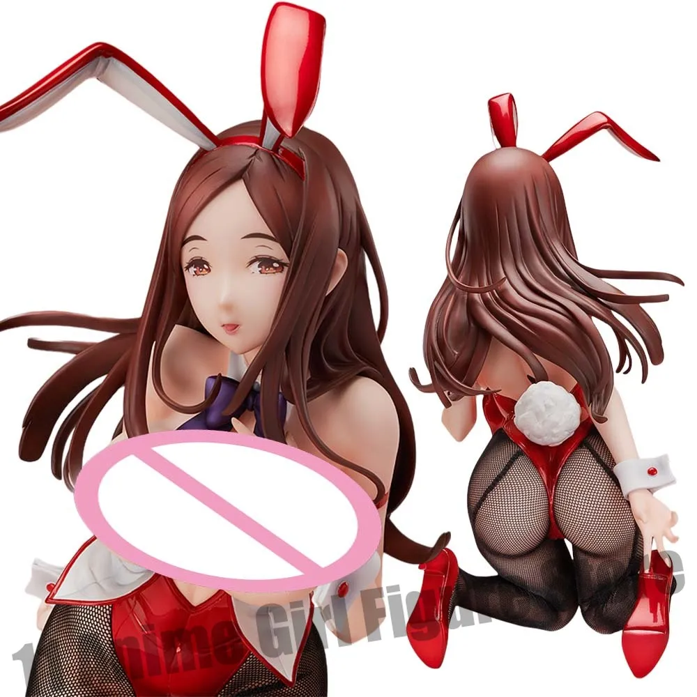 

29CM Bunny Figurine Kagi Youko 1/4 Sexy Nude Girl Anime Action Figure Adult Collection Statue Hentai Model Doll Gifts