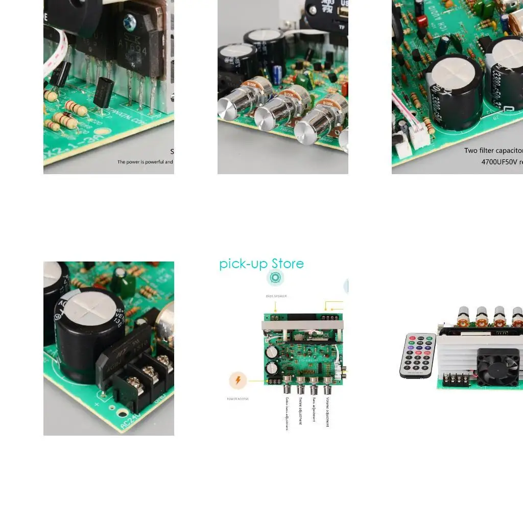 

Q5WA DX-2.1 Subwoofer Audional Stereed Amplifier Плата AC18-26V 2.1 Канал 80WX3