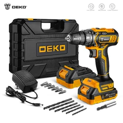 DEKO 20V MAX Cordless Drill,40N.M Electric Screwdriver with 3/8